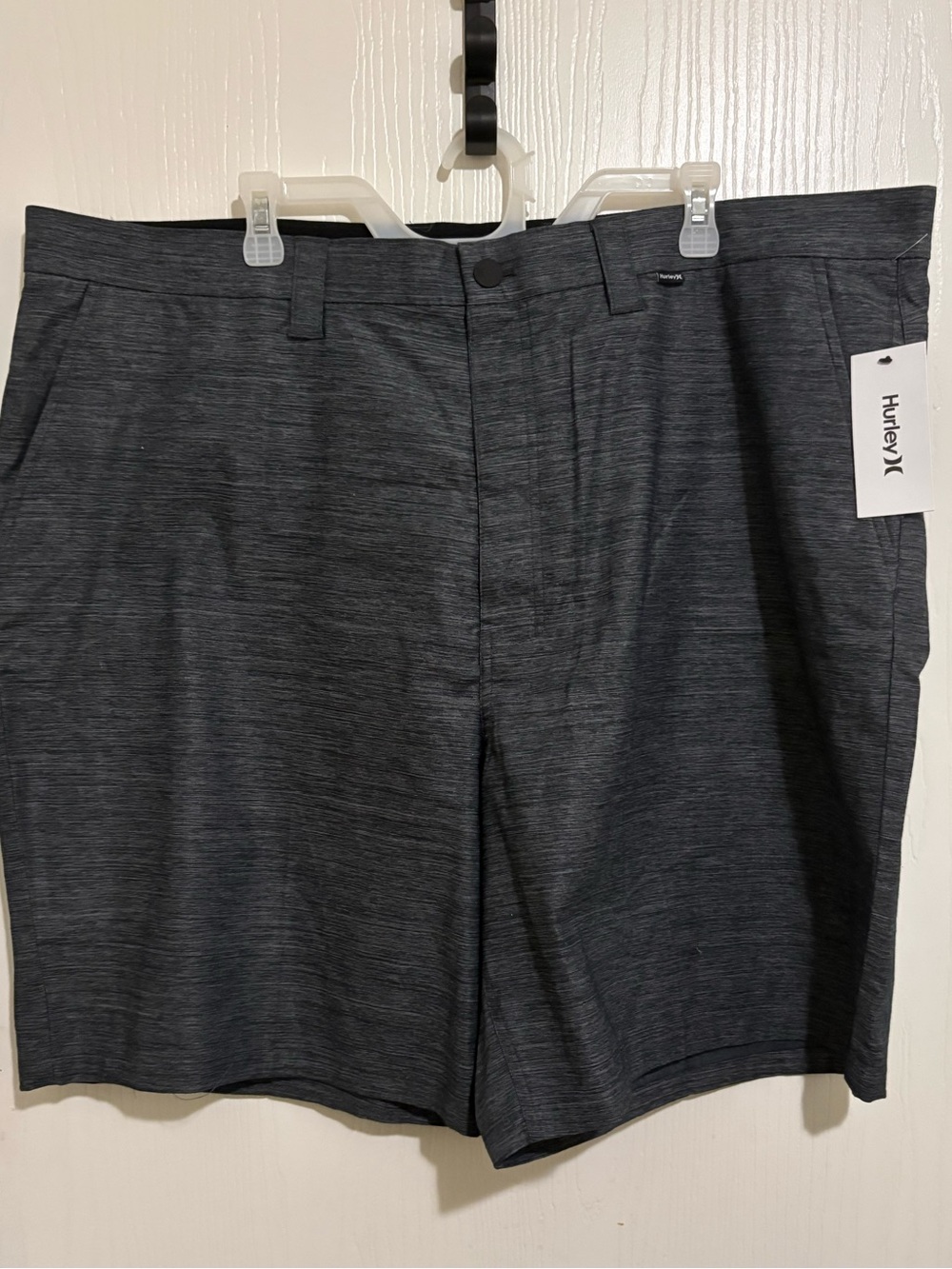 Hurley H20 Dri-Breathe Stretch-band Men's Black/Gray Shorts 46B